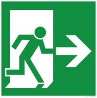 Piktogramm mit Pfeil nach rechts zu Candelux CALQ LED