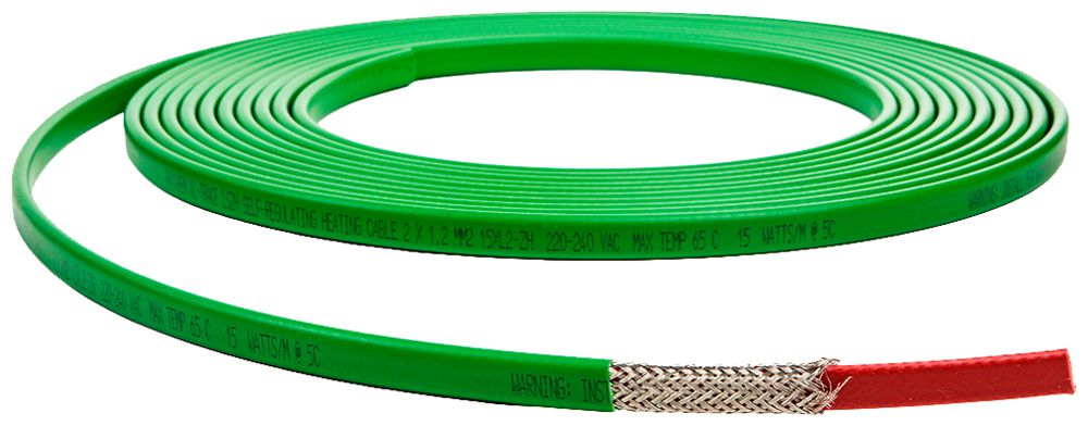 Heizband RAYCHEM 15XL2-ZH 15W/m bei 5°C