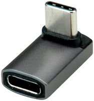 USB-Adapter ROLINE USB4 Gen3x2 40Gbit/s ST/BU 240W 90° USB-C/USB-C