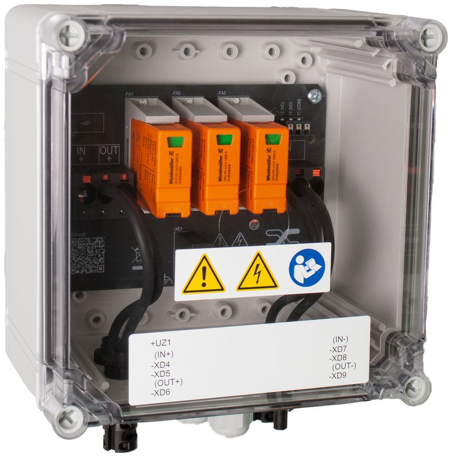 Generatoranschlusskasten WM GAK PVN DC 1IN/1OUT 1MPPT SPD1R EVO