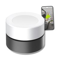 Funk-Drehdimmer weiss-schwarz KnockautX, by BRELAG