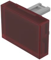 Druckhaube EAO31 15×21mm transparent, rot