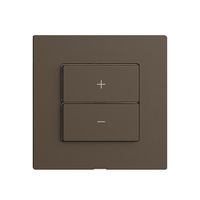 Abdeckset zu Dimmer 1K/2T Edue Wiser coffee
