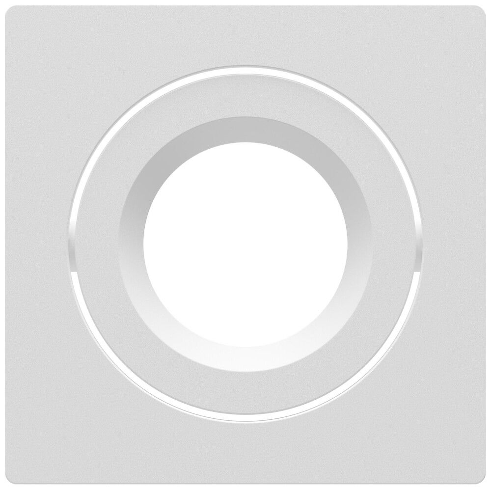 Zierring LEDVANCE SP CBO ADJ 82×82mm Aluminium weiss