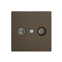 UP-TV-R-Dose EDIZIOdue 19dB coffee Breitbanddose 5…2000MHz, F