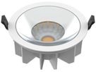 Downlight LED SLV DOWNLIGHT P 165 19W 1930…3890lm 3000K IP54 WB Ø150mm blanc