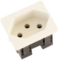 Module de prise  T13 blanc 1×T13 blanc