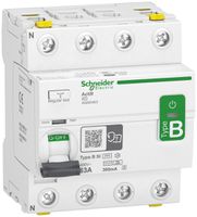 Interrupteur différentiel SE Acti9 type B-SI 63A 300 mA S 4P 400V