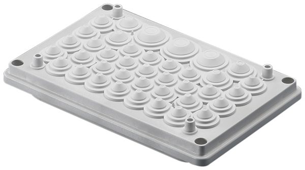 Kabeleinführung Rittal SV 9665.770 250×160mm Kunststoff Membran