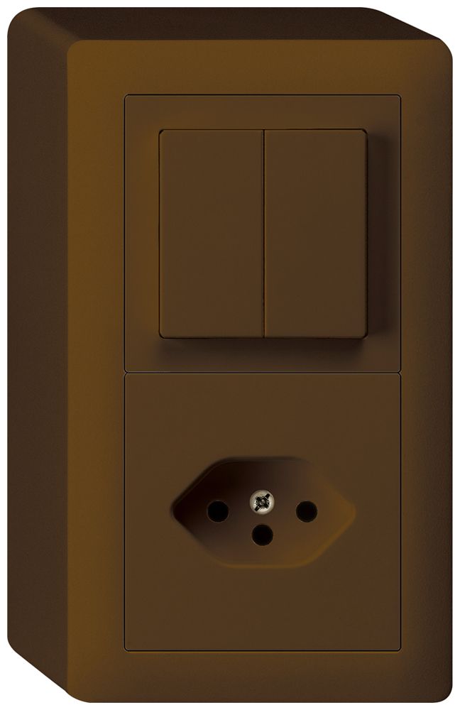 Combinazione AP I-I 1/1L+T13 marrone kallysto