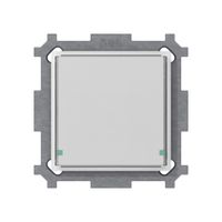 Senseur poussoir ENC SIDUS KNX type Z 1/2, blanc