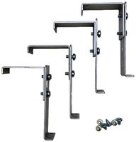 Montagewinkel-Set CoreLine für Deckensysteme 600/625 Q-Clip, 4 Stück