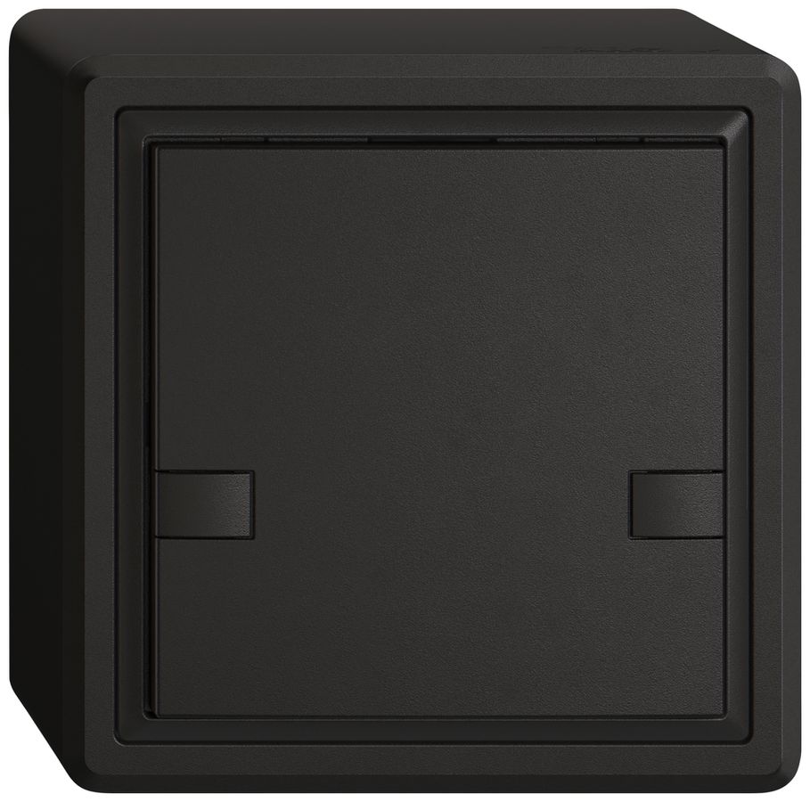 Pulsante KNX RGB AP EDIZIO.liv SNAPFIX® sensore temp.s.LED 1× com.2T ne