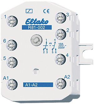 Relè di comando INS Eltako 230VAC 2C, R81-002