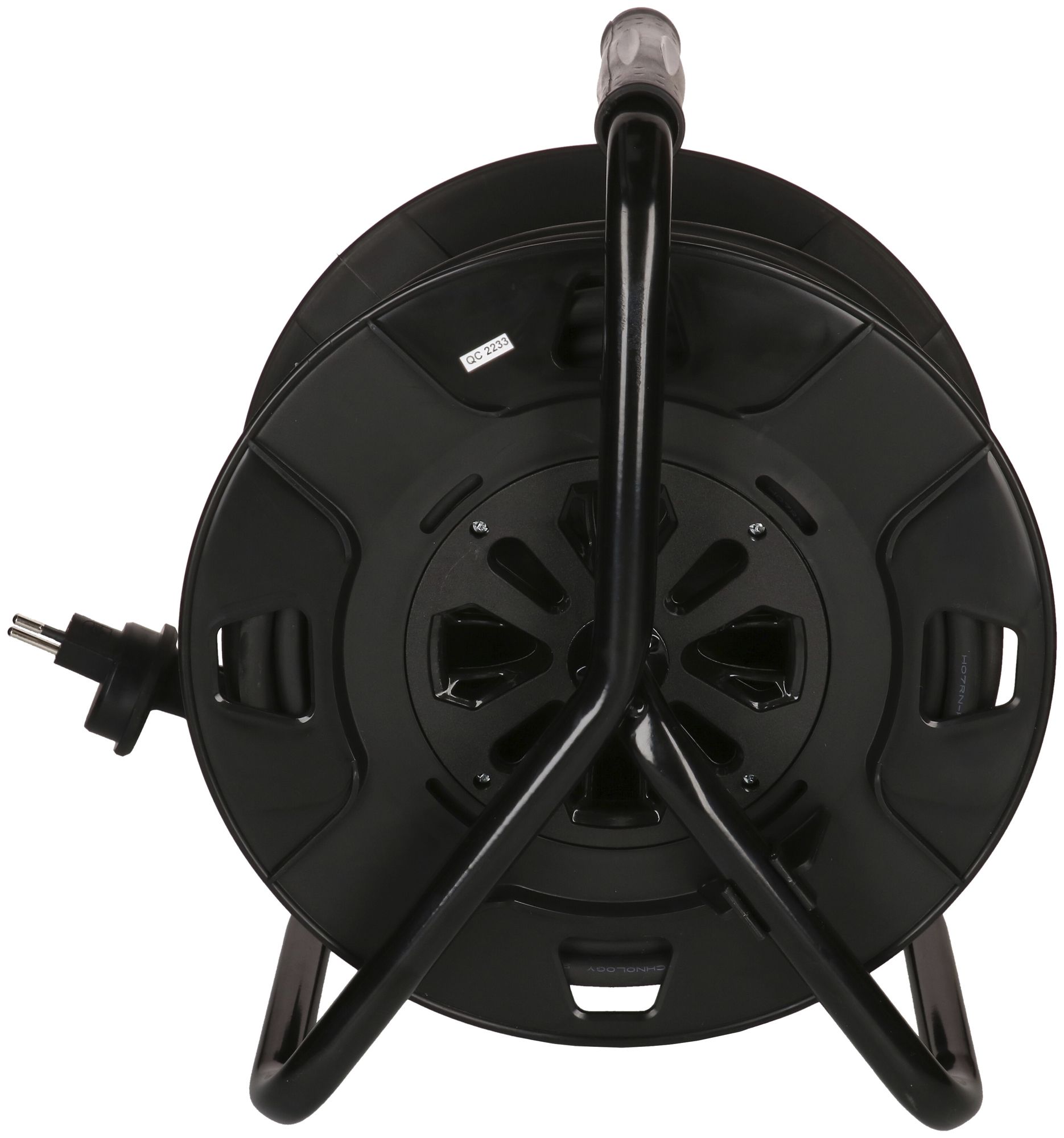 Kabelrolle MAX HAURI Kunststoff 230V 10A 3×T13 33m 3×1.5mm² IP55 schwarz