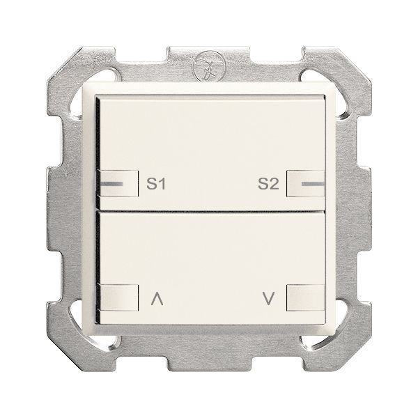 Poussoir ENC ZEP moteur scène 1c/2t stat.centr./sec.EDIZIOdue blanc
