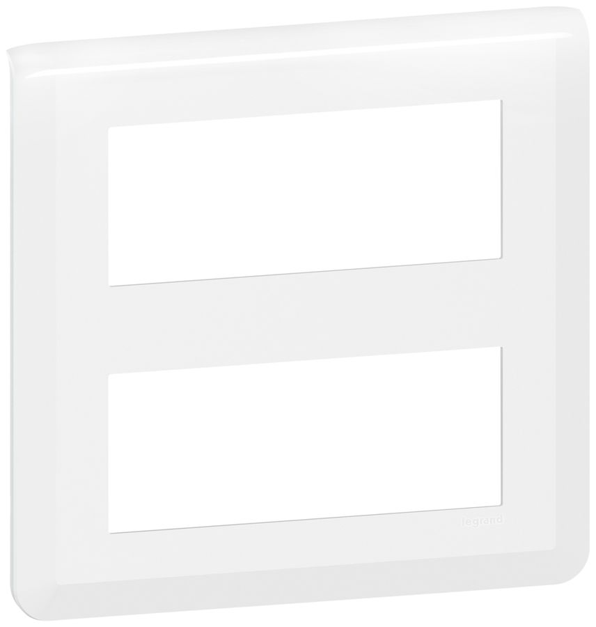 Abdeckrahmen MOS 2×5 Module horizontal weiss