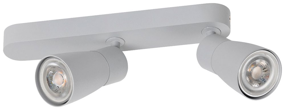Spot SLV PURI 2.0 Dome CW GU10 2×6W DIM 258×42×138mm grau