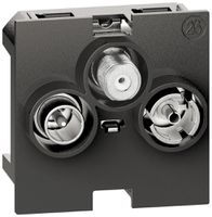 Antennendose Living Now TV-Radio-SAT 15dB, 860Mhz 2 Module