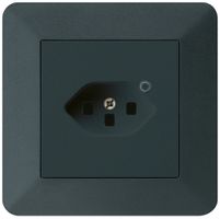 Presa INC Hager kallysto.trend 1×T23 illuminato C nero