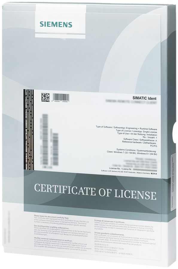 Set di software RFID Siemens FB/FC per SIMATIC, RFID PC Libraries, RFID Tools