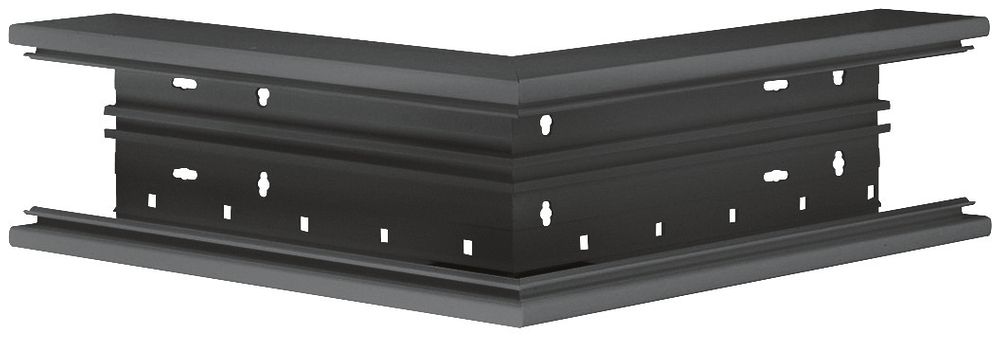 Ausseneck Hager BR 65×100mm Oberteil 80mm schwarz