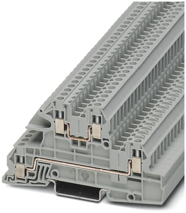 Installationsklemme 0.2…4mm² L/L Schraubanschluss grau