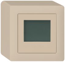 Termostato ambiente AP Hager kallysto Q con display beige