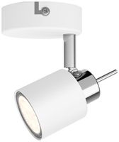 Spot Philips Meranti GU10 1×35W Ø80×155mm weiss