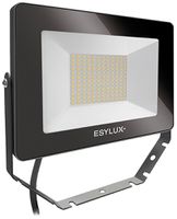 LED-Strahler ESYLUX OFL BASIC, 50W 4000K 5000lm 240×32×170mm IP65, schwarz
