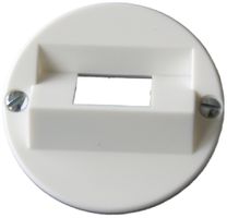 Frontscheibe 43/1×RJ45 weiss