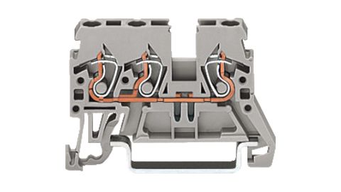 Wago, für Hutschiene TH35, schraubenlos