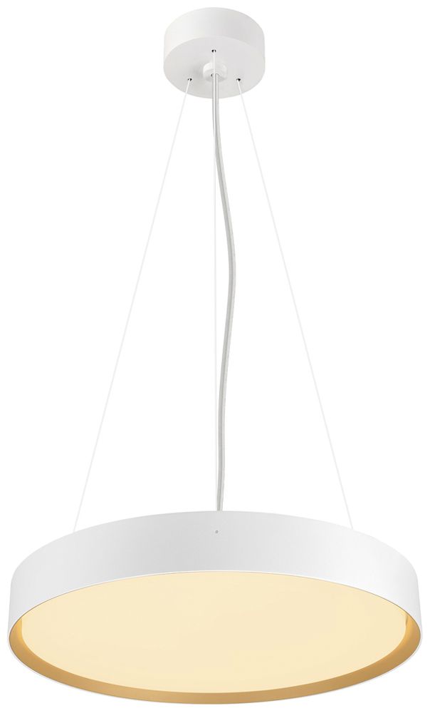 Kit de suspension à corde SLV DECONA acier 1500mm blanc