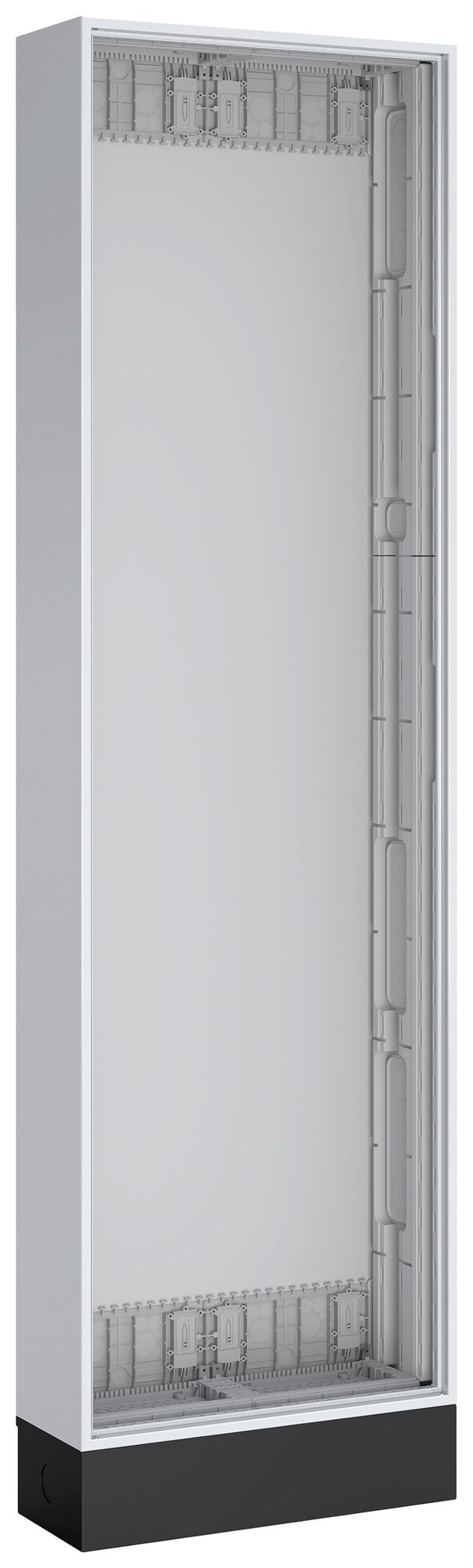 Armoire de sol PrismaSeT XL IP30 s.porte 550×1980×210mm 2 champs 12 rangées