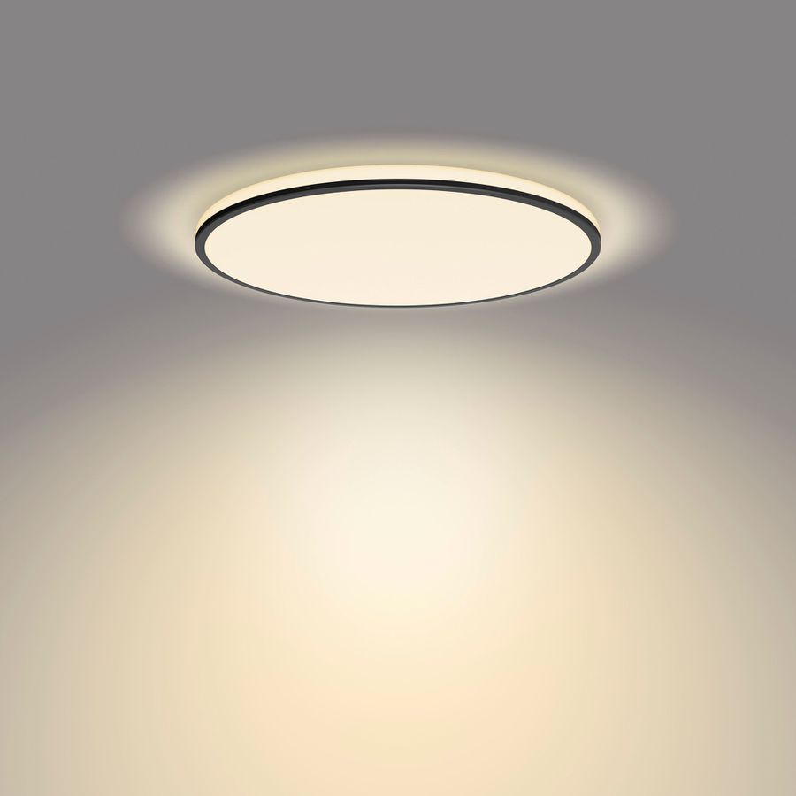 LED-Deckenleuchte Philips Ozziet 22W 2300lm 2700K DIM schwarz