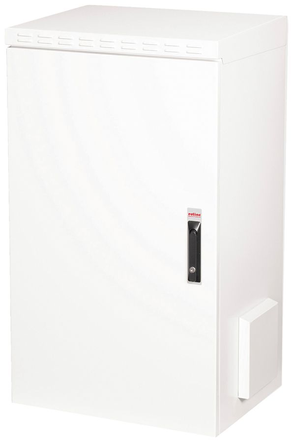 Coffret mural 19" ROLINE Pro 600×1068×450mm 20UH 1×porte acier gris