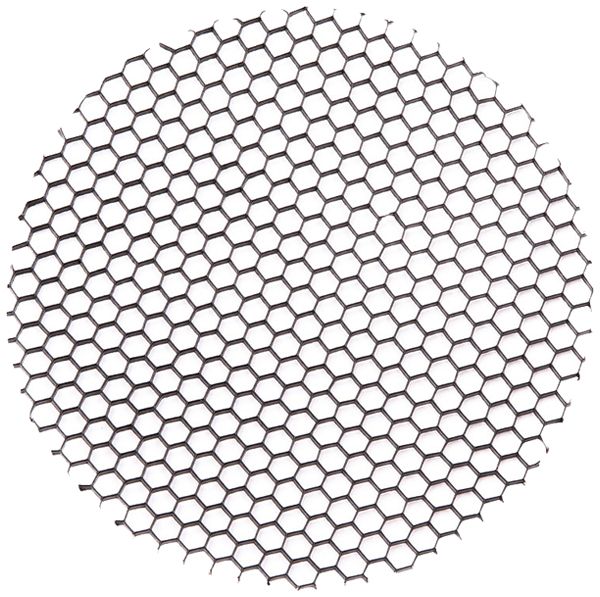 Frangiluce a nido d'api SLV NUMINOS L alluminio simmetrico Ø69.8mm nero