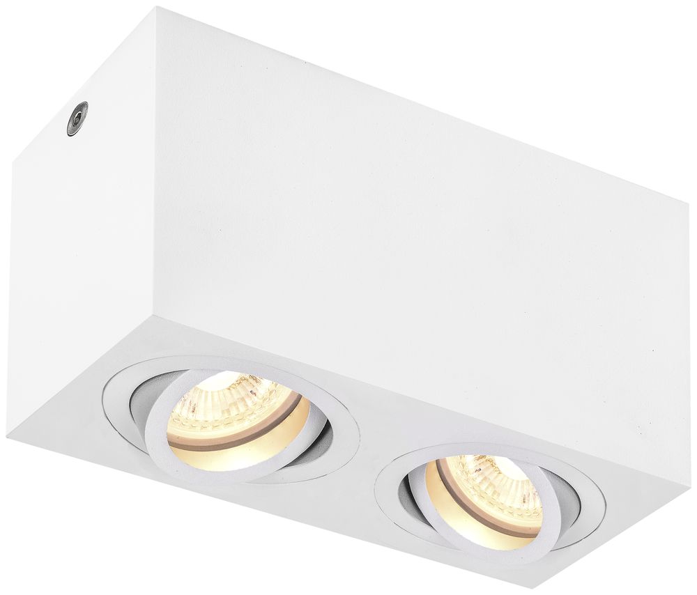 Deckenleuchte SLV TRILEDO CL GU10 2×10W 163×85×95mm weiss