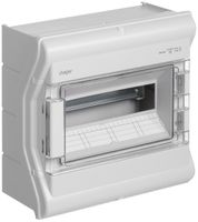 Quadro di distribuzione AP Hager vector 1 fila 12UM IP65 310×302×151mm