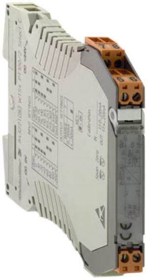Convertitore RTD Weidmüller Wave-Serie WTZ4 PT100/2 C 0/4…20mA conness.a molla