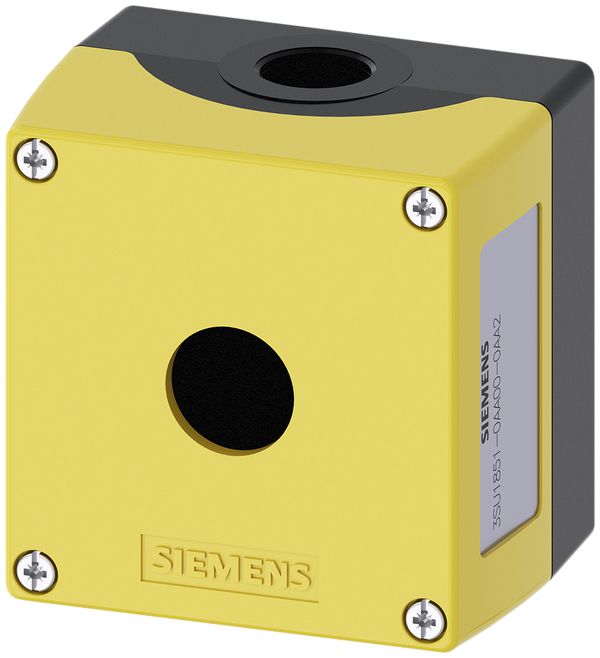 Boîtier Siemens SIRIUS ACT, 1-fois, métal jaune