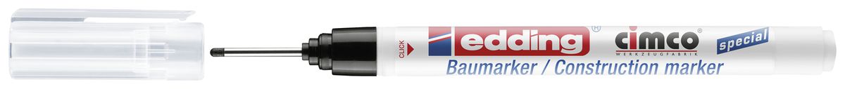 Filzschreiber CIMCO Edding für Bohrlöchermarkierung schwarz