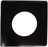 Abdeckplatte III 66mm schwarz