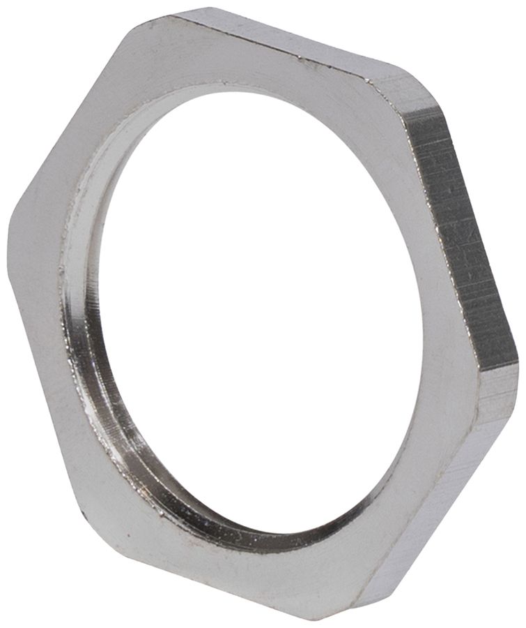 Gegenmutter Plica Messing M25×1.5mm sechskant