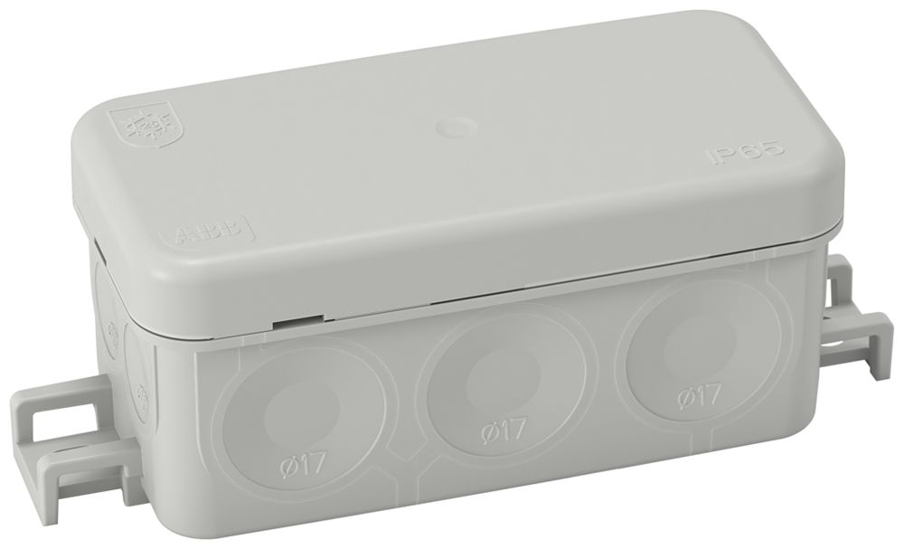 AP-Abzweigdose ELTAG ABB AP45 Mini 2K 105×43×40mm IP65 grau