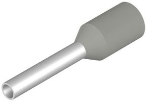 Estremità di cavo Weidmüller H isolata 0.75mm² 8mm grigio DIN borsa multipla