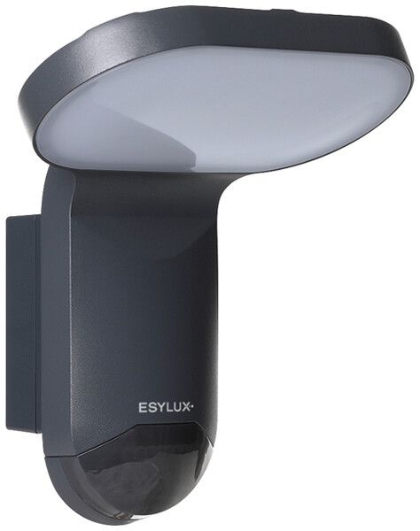 Applique LED ESYLUX WILMA WL 200 OP 1600 SEN 15W 1500…1600lm 827…840 IP65 gris