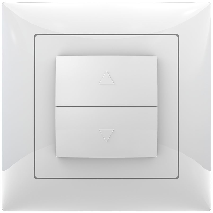 Contatto per tapparelle INC Sidus, 1-canale, tipo B, bianco lucida