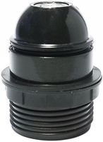 Illuminationsfassung ELBRO E27 M10×1, Thermoplast, schwarz