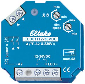 EB-Ferndimmer Eltako 12…36VDC LED, ELD61